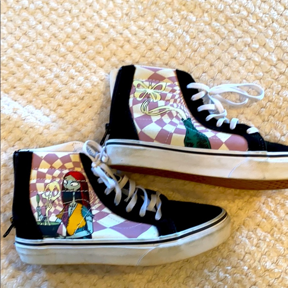 Nightmare Before Christmas Hi Top Vans